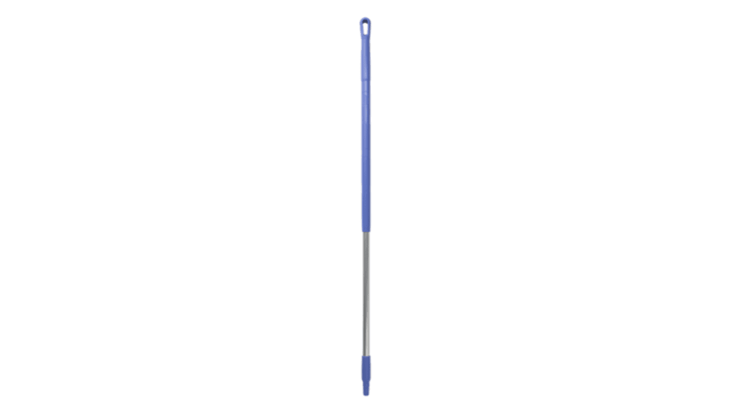 Mango de escoba Vikan, color Morado, long. 1.31m, Ø 31mm, para usar con Escobas Vikan, Enjugadores Vikan