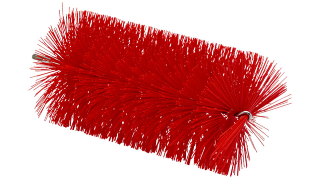 Vikan Red Bottle Brush, 200mm x 90mm