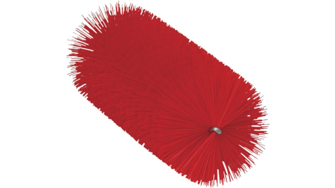 Vikan Red Bottle Brush, 200mm x 60mm