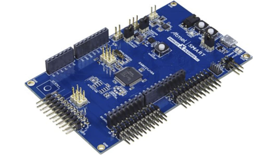 Microchip マイクロコントローラ開発キット, 評価 キット, SAM C21 Xplained Pro, MCU, ATSAMC21-XPRO