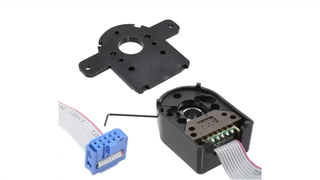 Encoder óptico Broadcom, 5V dc, eje de 8 mm, Hueco