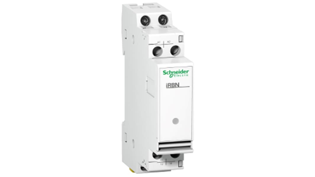 Schneider Electric Acti 9 iRBN Series Interface Relay, DIN Rail Mount, 230V ac Coil, SPDT