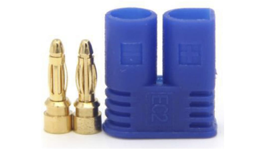 RS PRO Compact Power Connector Plug, 2P, 15A, 500 V dc