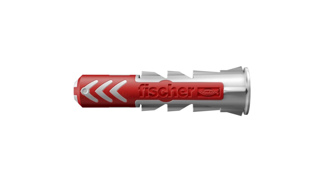 Fischer DUOPOWER Dübel, Ø 6mm x 30mm Stärke 5mm max. Nylon