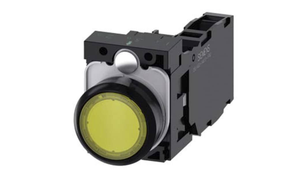 Bouton-poussoir série SIRIUS ACT 3SU11 lumineux, 1RT 24V