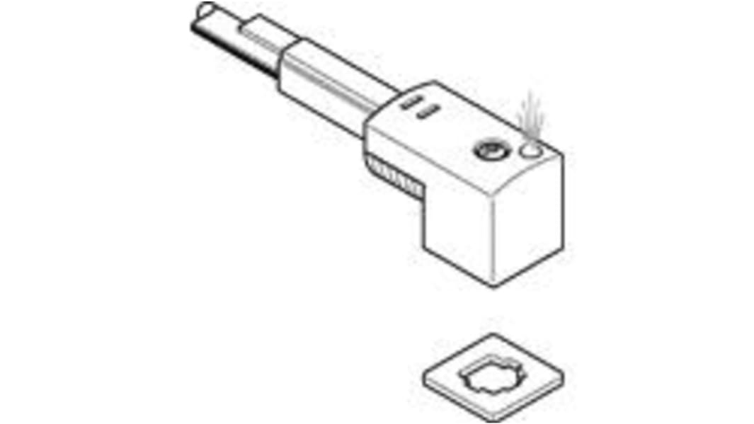 Festo, Pilotventilkomponent, Serie: KMEB, KMEB-1-24-5-LED
