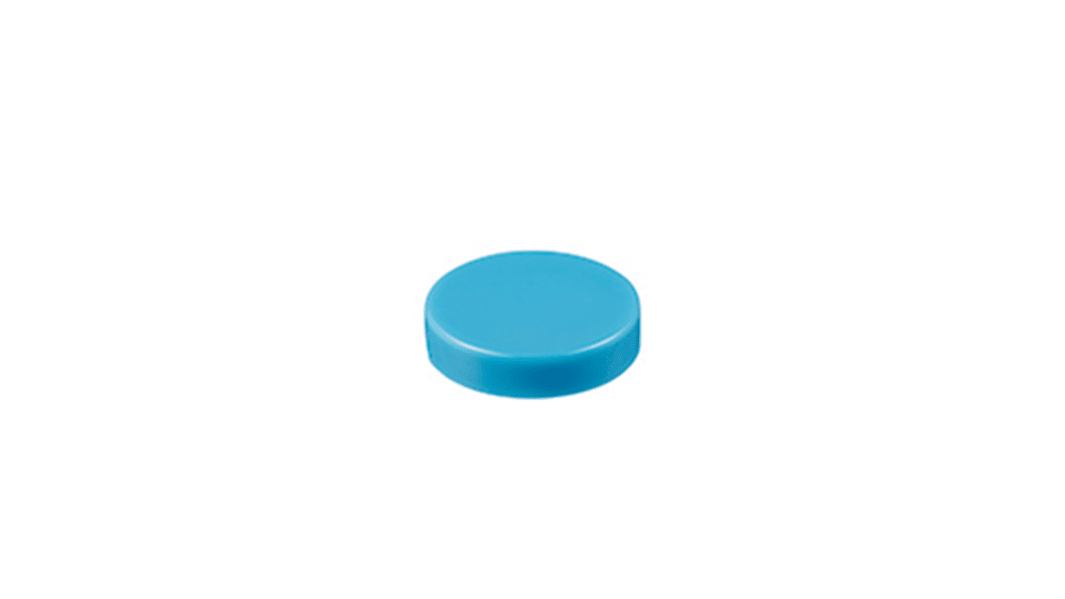 NKK Switches 押しボタンスイッチ用キャップ, 青, 17.7 (Dia.) x 4mm, AT454G
