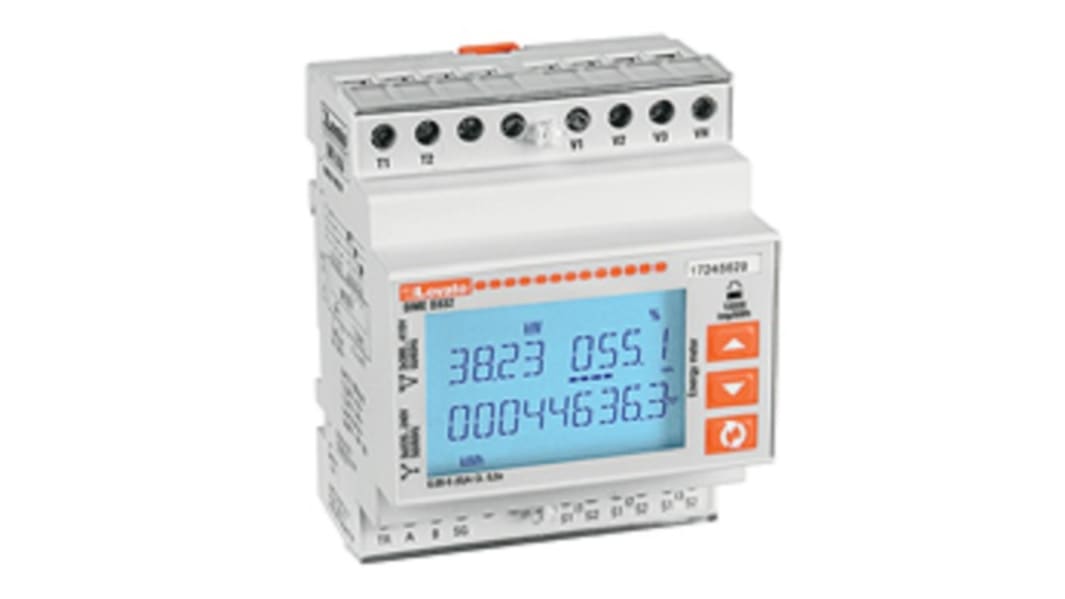 Contatore di energia Lovato, DME, 3 fasi, display LCD
