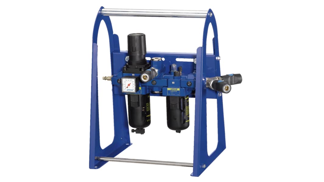 PREVOST FRL, Manual Drain, 25μm Filtration Size - With Pressure Gauge