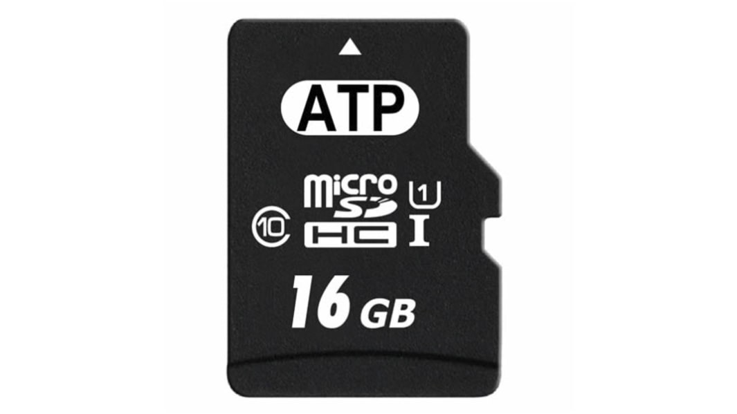 ATP S600Sc Micro SDHC Micro SD Karte 16 GB Class 10, UHS-1 U1 Industrieausführung, MLC