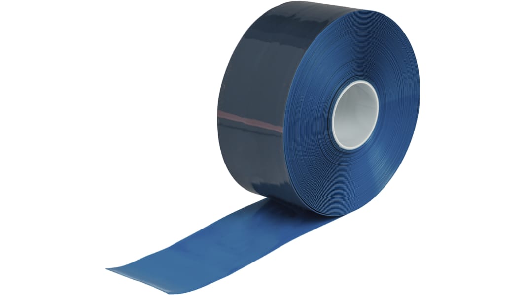 Brady Vinyl Markierungsband Blau Typ Bodenmarkierungsband, Stärke 1.27mm, 101.6mm x 30.48m