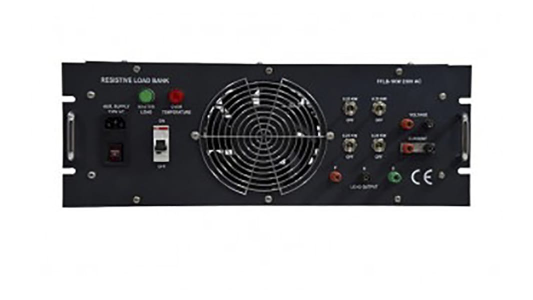 Banc de charge rackable Résistif 3KW 110V c.a. 2,3 → 27,3 A