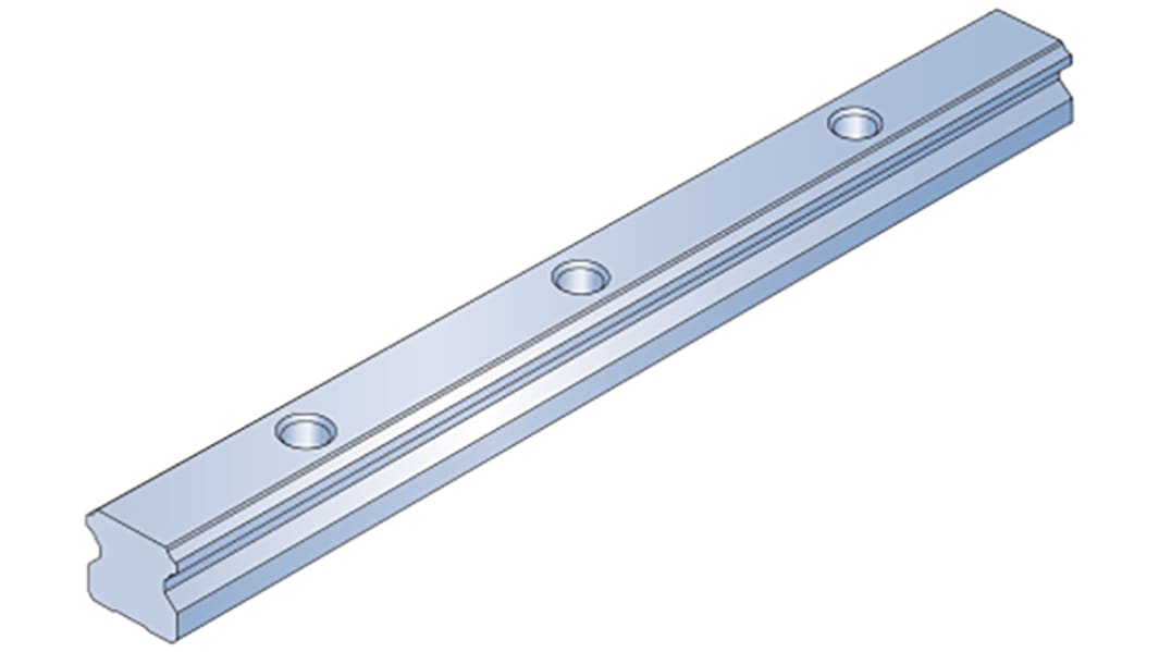 Ewellix Makers in Motion LLTHR Series, LLTHR 20 520 P5 E0, Linear Guide Rail 20mm width 520mm Length