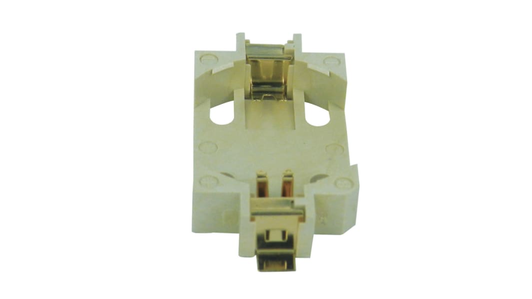RS PRO CR2032 Battery Holder, Solder Tag Contact