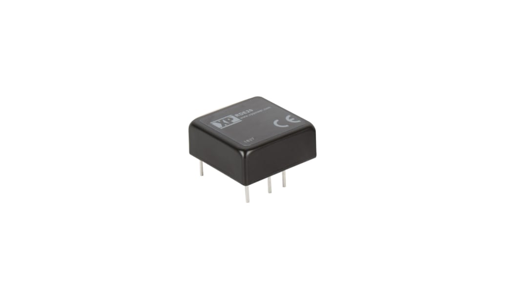 XP Power DC-DCコンバータ 24 48→ V dc To 3.3V dc ,4.5A ,20W スルーホール