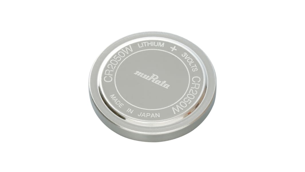 Murata CR2050 Knopfzelle Ø 20mm, 3V