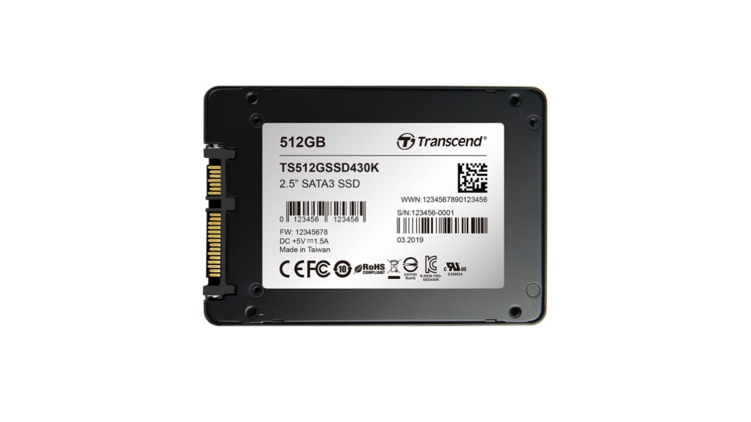 Disque SSD 512 Go 2,5" SATA III SSD430K