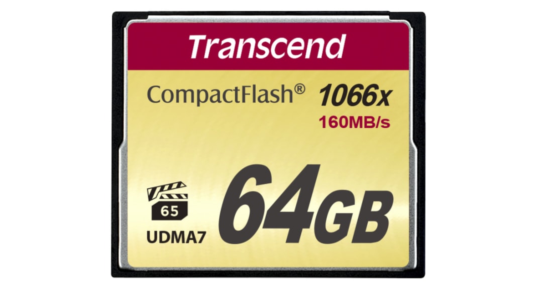 Carte Compact Flash Transcend CompactFlash 64 Go