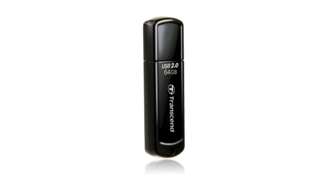 Transcend USB-Stick, 64 GB, USB 2.0, JF350