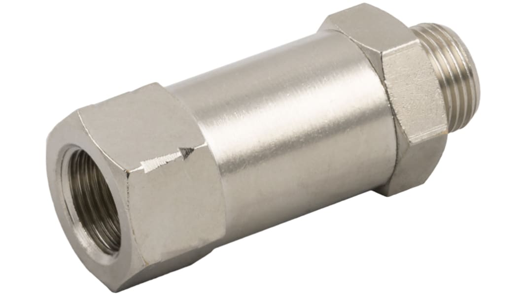 RS PRO 6063 Non Return Valve 1/2 in Male Inlet, 2 to 8bar