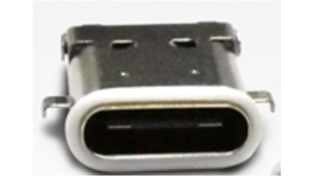 Connecteur USB 3.1 C Femelle Amphenol Industrial, Traversant, série LP