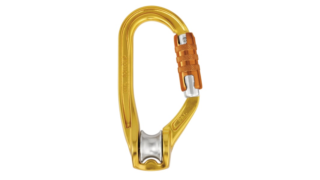 Petzl Karabinerhüvely, Alumínium, rozsdamentes acél