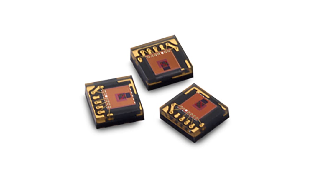 Broadcom, 周辺光センサ, 表面実装, 470 nm （青）、 550 nm （緑）、 610 nm （赤）, 6-Pin, 1.7 x 1.3 x 0.6mm