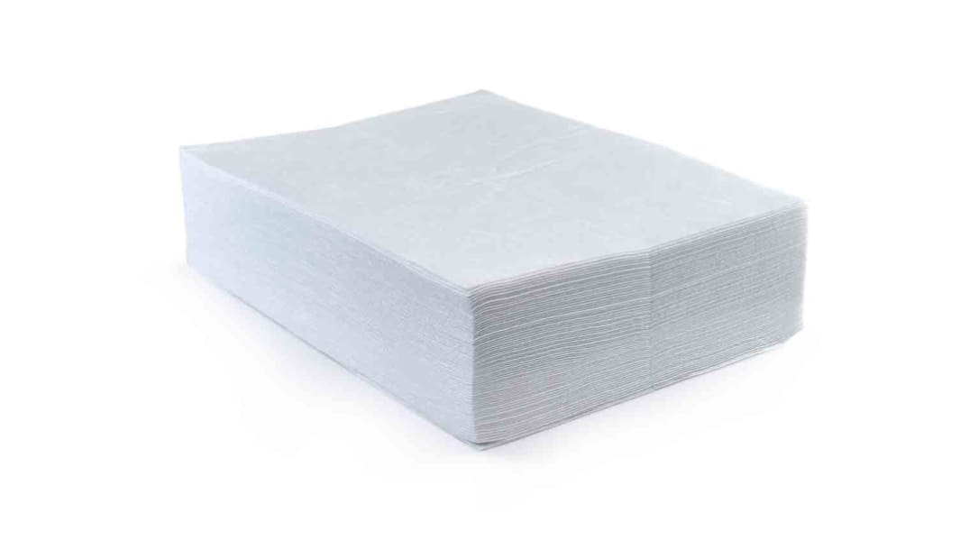Tampon Absorbant d'huile RS PRO, 50 par paquet , capacité d'absorption: 30 L, RS PRO.
