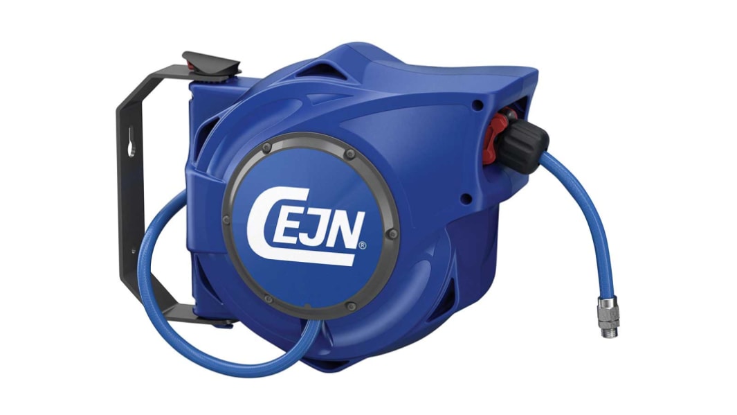 CEJN Druckluft-Schlauchaufroller 10m I ø 11mm A ø 16mm inkl. Schlauch 12bar
