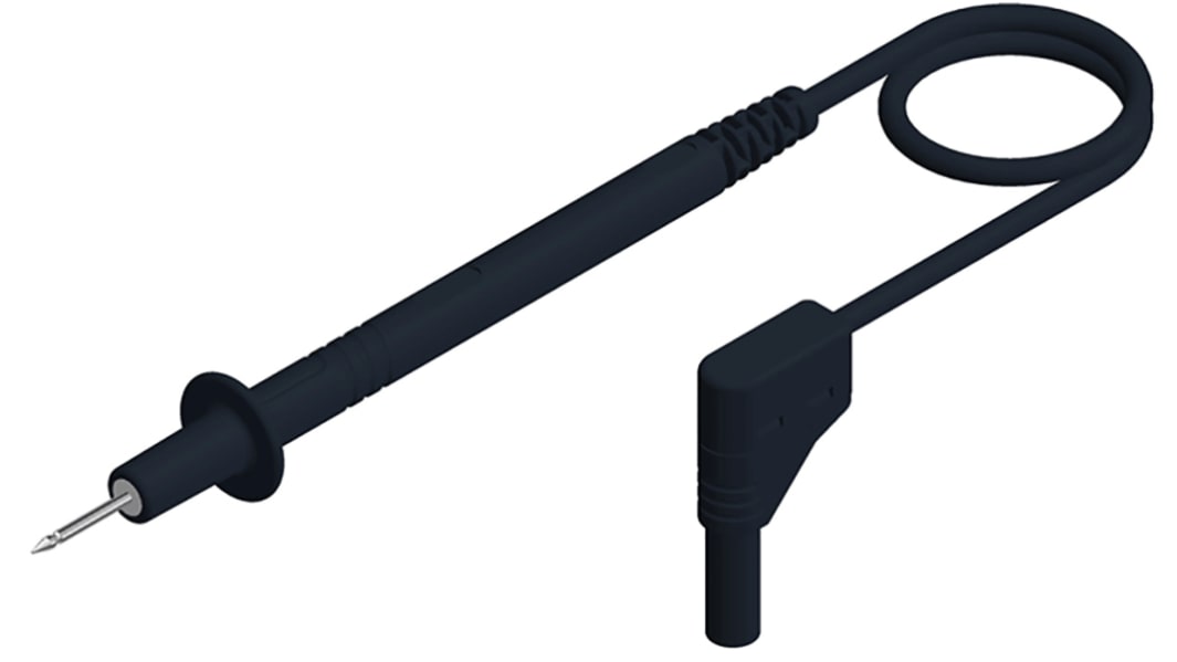 Cables para sondas de prueba Hirschmann Test & Measurement 934155100, CAT II 1000V