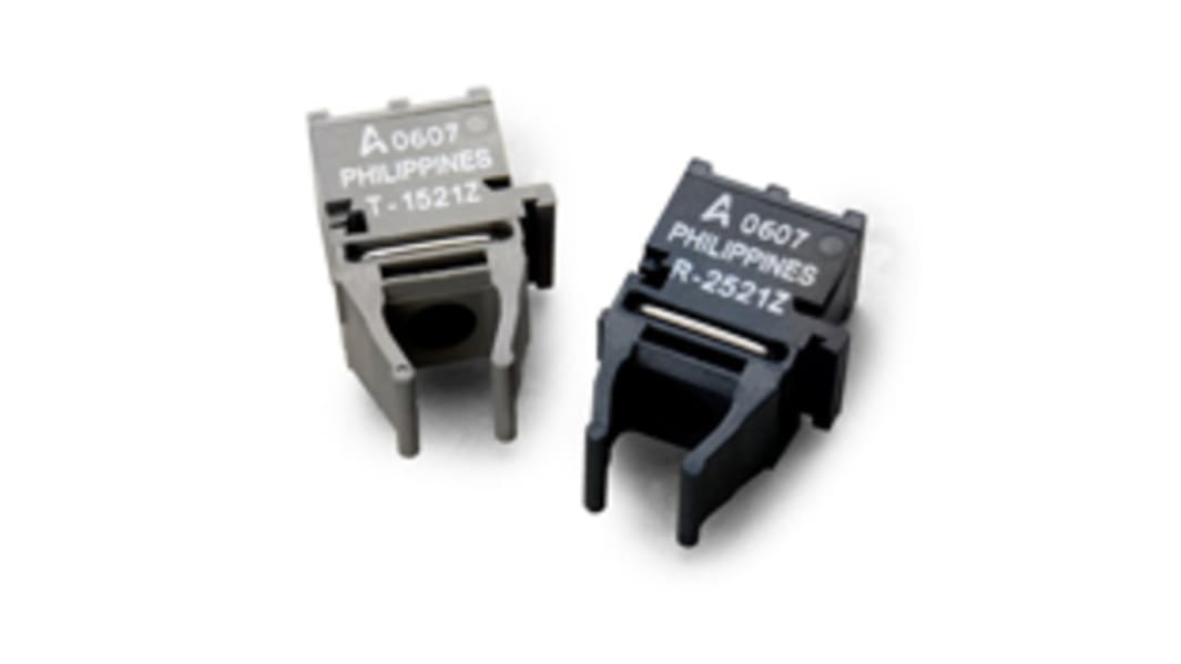 Ricevitore per fibre ottiche Broadcom HFBR-2521Z da 5MBd, 600nm, connettore H a pressione