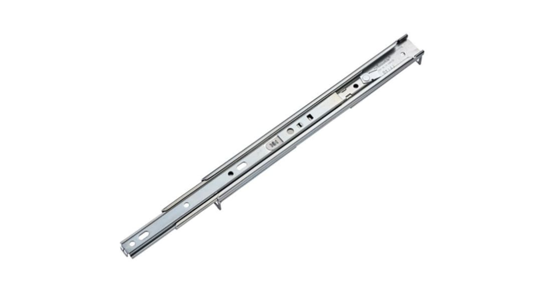 Accuride サーバーラックレール, 伸縮式スライド, 27kg, DZ2807-0028