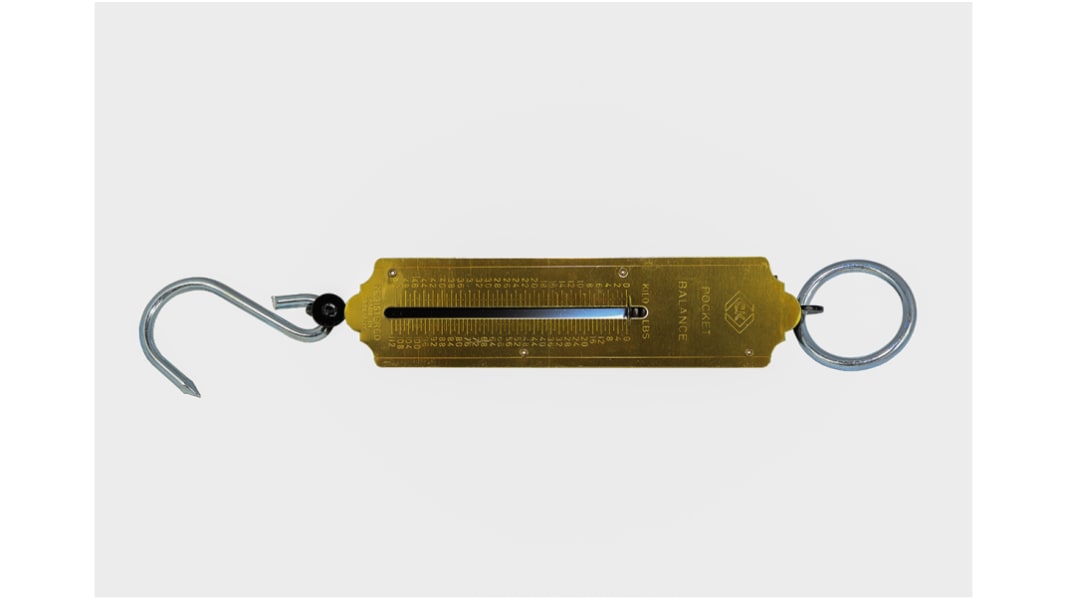 CK Spring Balance, 0.5 kg Resolution, Imperial Scale, Metric Scale, 50kg Weight Capacity