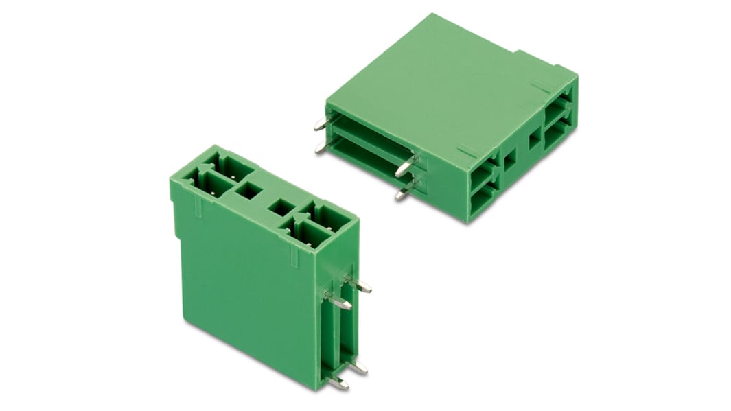 File di contatti PCB Wurth Elektronik, 10 vie, 2 file, passo 3.81mm