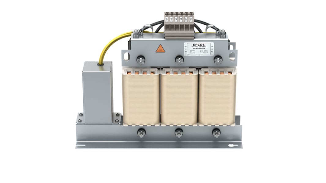 EPCOS, B84143V*R/S229 25A 300/520 V ac 50/60Hz, Wall Mount EMC Filter, Terminal Block 3 Phase