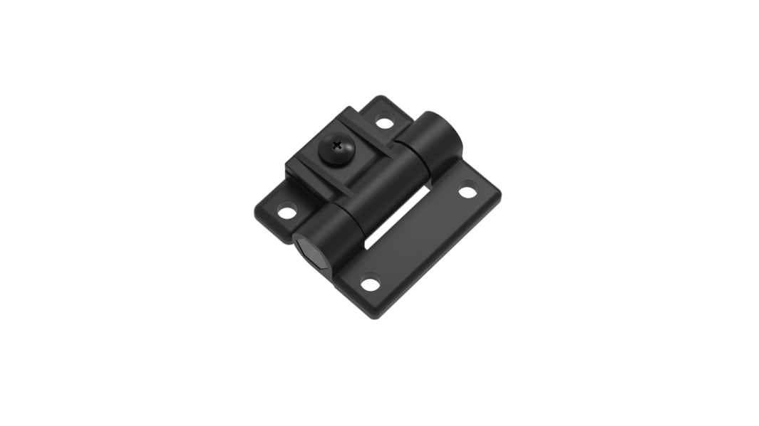 Bisagra de fricción Southco, dimensiones 63.5mm x 57.2mm x 19.6mm