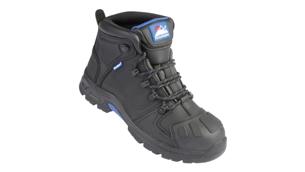 Himalayan 5209 EN20345 S3, Sicherheitsstiefel Schwarz mit Nichtmetallisch-Schutzkappe, Größe 43 / UK 9