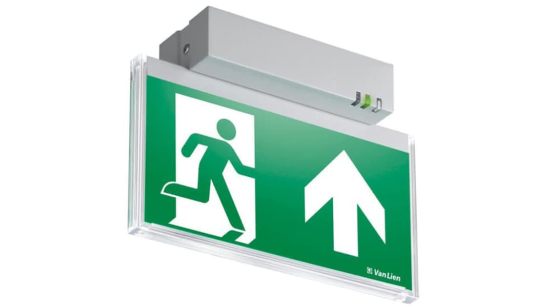 EMERGI-LITE LED Notbeleuchtung, 220→ 240 V ac / 3 W 203 lm, 150 mm x 150 mm x 35 mm, IP54