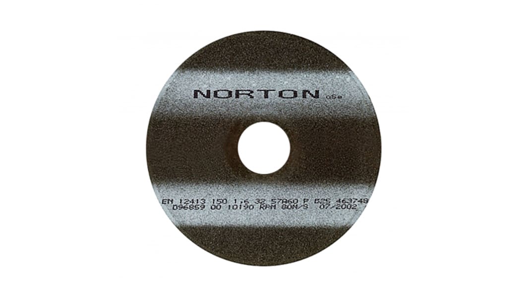Norton Aluminiumoxid Trennscheibe Ø 180mm / Stärke 1.6mm, Korngröße P60
