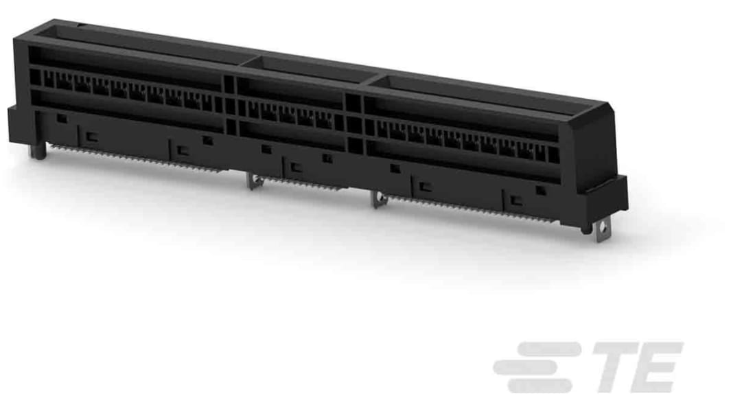 TE Connectivity 0.6mmピッチ 140極 2列 垂直 SMT メス カードエッジコネクタ カードエッジ
