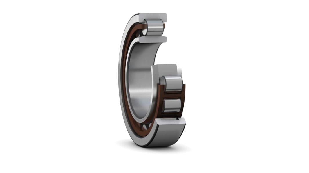 SKF 円筒型ローラーベアリング, 内径：25mm, 外径：52mm, レース幅：18mm, NU 2205 ECP
