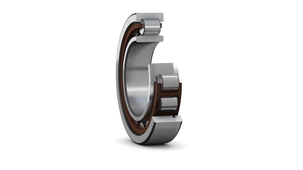 SKF 円筒型ローラーベアリング, 内径：60mm, 外径：130mm, レース幅：31mm, NU 312 ECP