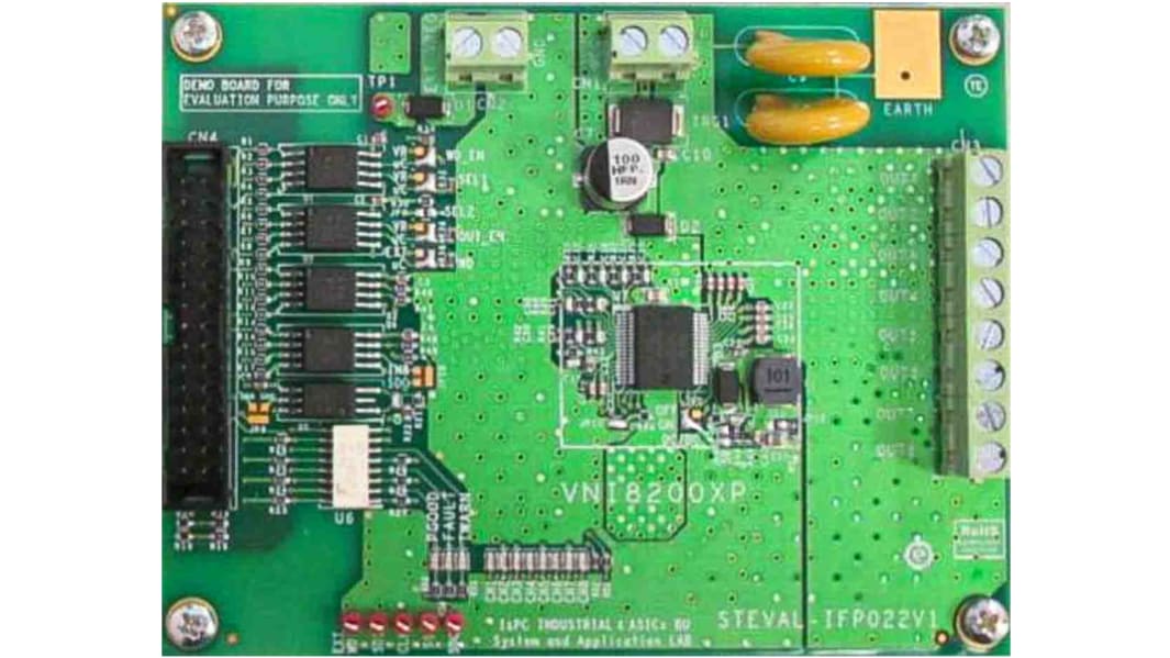 STMicroelectronics Demonstration Board for VNI8200XP for High Side Driver
