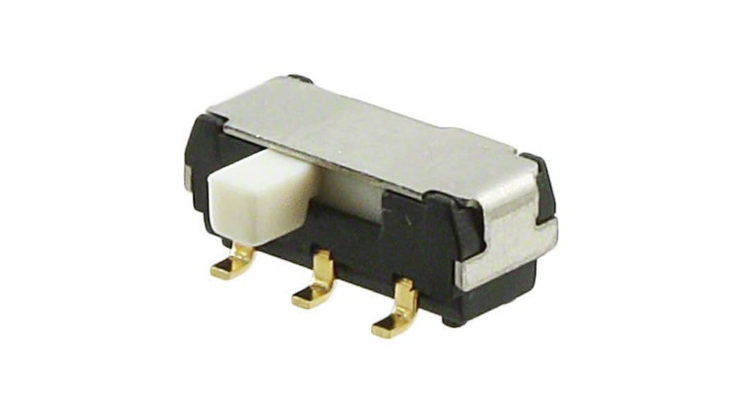 Nidec Components Surface Mount Slide Switch DPDT 200mA Slide