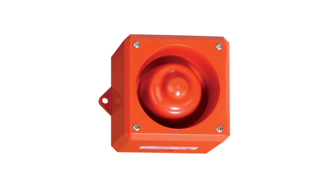 Segnalatore acustico elettronico Clifford & Snell, 24 V c.c., 105dB a 1 m, IP65, montaggio a parete