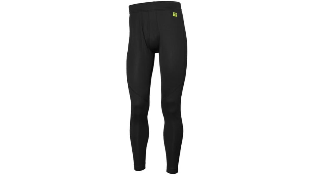 Helly Hansen Black Polypropylene Thermal Long Johns, M