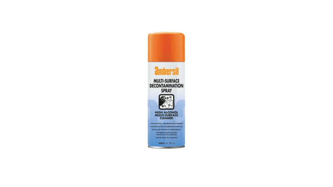 Desinfectante Ambersil 33339 Aerosol 400 ml para Desinfección, esterilización