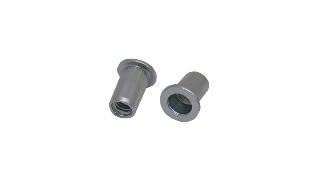 RS PRO Plain, M3 Threaded Insert diameter 6mm