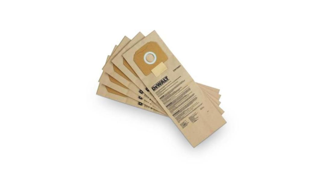 Filtro para Aspiradoras DeWALT DCV9401-XJ, 5 unidades, para usar con DCV586M