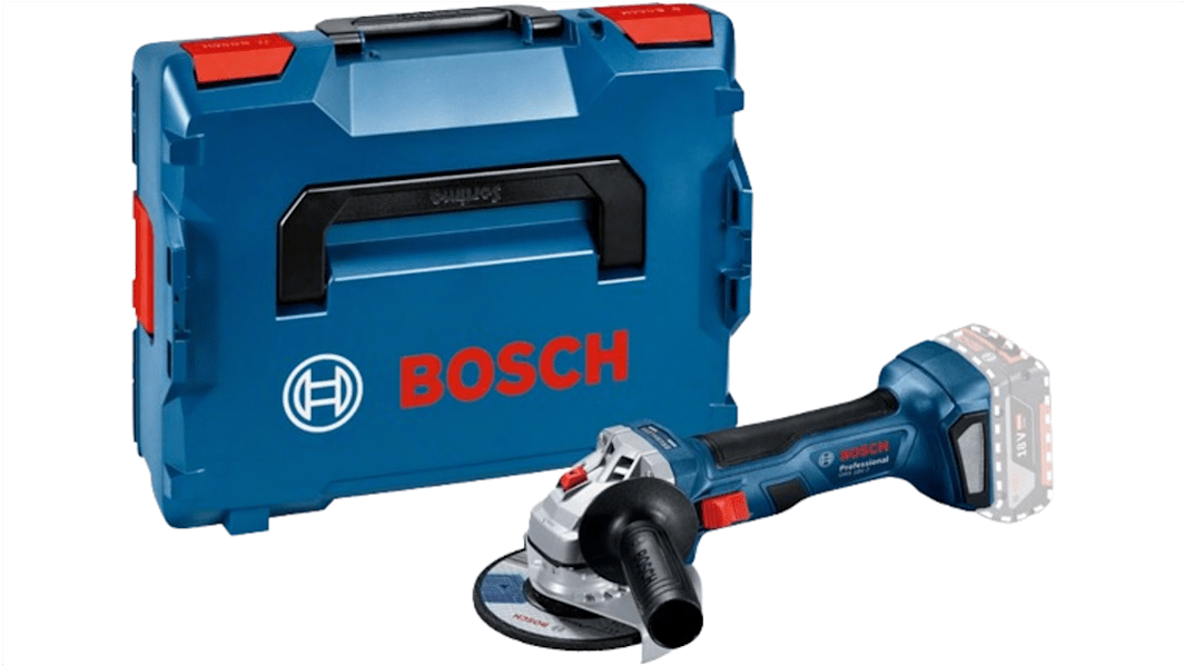 Amoladora angular Bosch GWS 18V-7 a batería de 18V 700W, diámetro de disco 125mm, 11000rpm